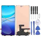 For vivo Y100 OLED LCD Screen with Digitizer Full Assembly with Fingerprint Identification - 1