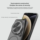 For Xiaomi 15 Ultra NILLKIN CamShield Prop MagSafe Magnetic Translucent PC Phone Case(Black) - 4
