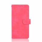 For Sony Xperia 5 Solid Color Skin Feel Magnetic Buckle Horizontal Flip Calf Texture PU Leather Case with Holder & Card Slots & Wallet(Rose Red) - 1