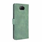 For Sony Xperia 8 Solid Color Skin Feel Magnetic Buckle Horizontal Flip Calf Texture PU Leather Case with Holder & Card Slots & Wallet(Green) - 3