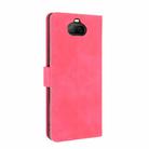 For Sony Xperia 8 Solid Color Skin Feel Magnetic Buckle Horizontal Flip Calf Texture PU Leather Case with Holder & Card Slots & Wallet(Rose Red) - 3