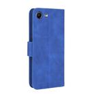 For Sony Xperia Ace Solid Color Skin Feel Magnetic Buckle Horizontal Flip Calf Texture PU Leather Case with Holder & Card Slots & Wallet(Blue) - 3