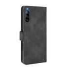 For Sony Xperia L4 Solid Color Skin Feel Magnetic Buckle Horizontal Flip Calf Texture PU Leather Case with Holder & Card Slots & Wallet(Black) - 2