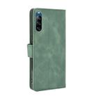 For Sony Xperia L4 Solid Color Skin Feel Magnetic Buckle Horizontal Flip Calf Texture PU Leather Case with Holder & Card Slots & Wallet(Green) - 3