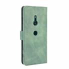 For Sony Xperia XZ3 Solid Color Skin Feel Magnetic Buckle Horizontal Flip Calf Texture PU Leather Case with Holder & Card Slots & Wallet(Green) - 3