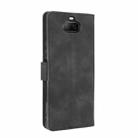 For Sony Xperia 8 Lite Solid Color Skin Feel Magnetic Buckle Horizontal Flip Calf Texture PU Leather Case with Holder & Card Slots & Wallet(Black) - 3