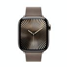 For Apple Watch 46mm / 49mm / 45mm / 44mm Modern Style Leather Watch Band(Dark Brown) - 3