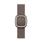 For Apple Watch 42mm / 41mm / 40mm / 38mm Modern Style Leather Watch Band(Dark Brown) - 2