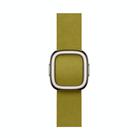 For Apple Watch 42mm / 41mm / 40mm / 38mm Modern Style Leather Watch Band(Yellow) - 1
