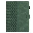7 inch Honeycomb Embossed Leather Smart Tablet Case(Green) - 2