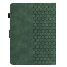 7 inch Honeycomb Embossed Leather Smart Tablet Case(Green) - 3