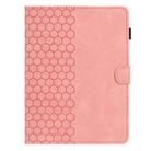 8 inch Honeycomb Embossed Leather Smart Tablet Case(Pink) - 2
