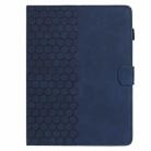 10 inch Honeycomb Embossed Leather Smart Tablet Case(Blue) - 2