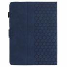 10 inch Honeycomb Embossed Leather Smart Tablet Case(Blue) - 3
