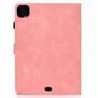 For iPad Air 2022 / 2020 10.9 Cowhide Texture Horizontal Flip Leather Case with Holder & Card Slots & Sleep / Wake-up Function(Rose Gold) - 2