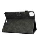 For iPad Air 2022 / 2020 10.9 Cowhide Texture Horizontal Flip Leather Case with Holder & Card Slots & Sleep / Wake-up Function(Grey) - 5