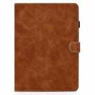 For iPad Air 2022 / 2020 10.9 Cowhide Texture Horizontal Flip Leather Case with Holder & Card Slots & Sleep / Wake-up Function(Brown) - 2