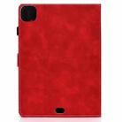 For iPad Air 2022 / 2020 10.9 Cowhide Texture Horizontal Flip Leather Case with Holder & Card Slots & Sleep / Wake-up Function(Red) - 3