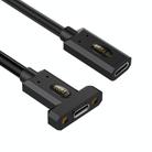 USB4 Type-C Female to Type-C Female Ear Screw Fixed Panel Extension Cable, Length:1m - 1