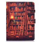 For iPad Air 2022 / 2020 10.9 Colored Drawing Stitching Horizontal Flip Leather Case, with Holder & Card Slots & Sleep / Wake-up function(Bookshelf) - 1