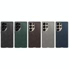 For Samsung Galaxy S23 Ultra 5G GKK Metal Paint Skin Feel Suede Full Coverage Phone Case(Coffee) - 2