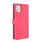 For iPhone 12 mini Solid Color Skin Feel Magnetic Buckle Horizontal Flip Calf Texture PU Leather Case with Holder & Card Slots & Wallet(Rose Gold) - 3