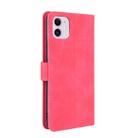 For iPhone 12 / 12 Pro Solid Color Skin Feel Magnetic Buckle Horizontal Flip Calf Texture PU Leather Case with Holder & Card Slots & Wallet(Rose Gold) - 3