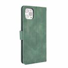 For iPhone 12 Pro Max Solid Color Skin Feel Magnetic Buckle Horizontal Flip Calf Texture PU Leather Case with Holder & Card Slots & Wallet(Green) - 3