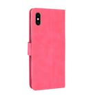 For iPhone XS / X Solid Color Skin Feel Magnetic Buckle Horizontal Flip Calf Texture PU Leather Case with Holder & Card Slots & Wallet(Rose Gold) - 2