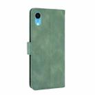 For iPhone XR Solid Color Skin Feel Magnetic Buckle Horizontal Flip Calf Texture PU Leather Case with Holder & Card Slots & Wallet(Green) - 3