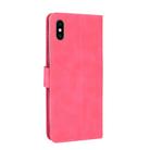 For iPhone XS Max Solid Color Skin Feel Magnetic Buckle Horizontal Flip Calf Texture PU Leather Case with Holder & Card Slots & Wallet(Rose Gold) - 3