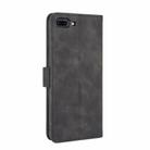 For iPhone 8 Plus & 7 Plus Solid Color Skin Feel Magnetic Buckle Horizontal Flip Calf Texture PU Leather Case with Holder & Card Slots & Wallet(Black) - 3