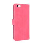 For iPhone 6 Plus & 6s Plus Solid Color Skin Feel Magnetic Buckle Horizontal Flip Calf Texture PU Leather Case with Holder & Card Slots & Wallet(Rose Gold) - 3