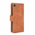 For iPod Touch 6 & 5 Solid Color Skin Feel Magnetic Buckle Horizontal Flip Calf Texture PU Leather Case with Holder & Card Slots & Wallet(Brown) - 4