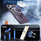 For iPhone 13 Pro Max Frosted MagSafe Holder Phone Case(Purple) - 2