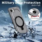 For iPhone 16e Frosted MagSafe Holder Phone Case(Grey) - 3