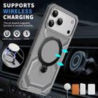 For iPhone 17 Pro Max Frosted MagSafe Holder Phone Case(Grey) - 2