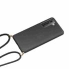 For Samsung Galaxy S25+ 5G Wheat Straw Material Hybrid TPU Phone Case with Lanyard(Black) - 2