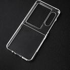 For ZTE nubia Flip2 PC Transparent Shockproof Phone Case - 2