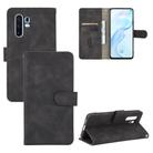 For Vivo X30 Pro Solid Color Skin Feel Magnetic Buckle Horizontal Flip Calf Texture PU Leather Case with Holder & Card Slots & Wallet(Black) - 1