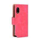 For Rakuten mini Solid Color Skin Feel Magnetic Buckle Horizontal Flip Calf Texture PU Leather Case with Holder & Card Slots & Wallet(Rose Red) - 3