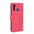 For Blackview A80 Pro Solid Color Skin Feel Magnetic Buckle Horizontal Flip Calf Texture PU Leather Case with Holder & Card Slots & Wallet(Rose Red) - 3