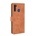 For Blackview A80 Pro Solid Color Skin Feel Magnetic Buckle Horizontal Flip Calf Texture PU Leather Case with Holder & Card Slots & Wallet(Brown) - 3