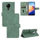 For Blackview A80 Solid Color Skin Feel Magnetic Buckle Horizontal Flip Calf Texture PU Leather Case with Holder & Card Slots & Wallet(Green) - 1