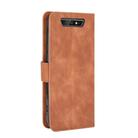 For Blackview BV5500 / BV5500 Pro / BV5500 Plus Solid Color Skin Feel Magnetic Buckle Horizontal Flip Calf Texture PU Leather Case with Holder & Card Slots & Wallet(Brown) - 3