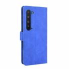 For Sharp Aquos R5G Solid Color Skin Feel Magnetic Buckle Horizontal Flip Calf Texture PU Leather Case with Holder & Card Slots & Wallet(Blue) - 3