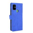 For UMIDIGI Power 3 Solid Color Skin Feel Magnetic Buckle Horizontal Flip Calf Texture PU Leather Case with Holder & Card Slots & Wallet(Blue) - 3