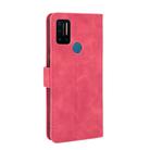 For UMIDIGI A7 Pro Solid Color Skin Feel Magnetic Buckle Horizontal Flip Calf Texture PU Leather Case with Holder & Card Slots & Wallet(Rose Red) - 2
