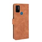 For UMIDIGI A7 Pro Solid Color Skin Feel Magnetic Buckle Horizontal Flip Calf Texture PU Leather Case with Holder & Card Slots & Wallet(Brown) - 3