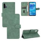 For UMIDIGI F2 Solid Color Skin Feel Magnetic Buckle Horizontal Flip Calf Texture PU Leather Case with Holder & Card Slots & Wallet(Green) - 1